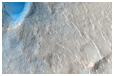 Cones and Crater in Isidis Planitia
