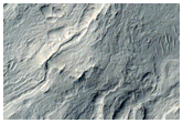 Edge of Pedestal Crater Within Janssen Crater