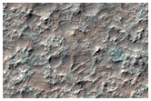 Rocky Crater Floor and Dunes