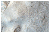 Channels Draining into Semeykin Crater