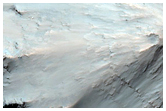 Chutes on Crater Wall in CTX G09_021787_1631_XN_16S016W