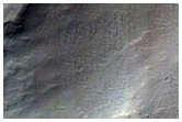 Possible Pyroxene-Rich Terrain in Crater Wall