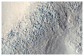 Central Peaks of an Impact Crater on the Northern Plains