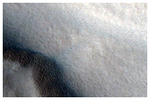 Interesting Pattern in Crater in Alba Fossae