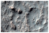 Overlapping Sinuous Ridges in Eastern Mariner Crater
