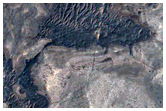 Blocky Deposit with Possible Sulfates and Opal along Melas Chasma Floor