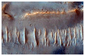 Flow Terminus in Kasei Valles