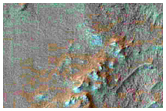 Tongue-Shaped Flow Feature on Crater Floor West of Copernicus Crater