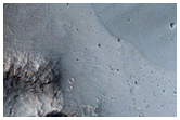 Eroded Thick Landslide in Ius Chasma