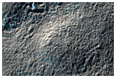 Ejecta of Crater in Terra Cimmeria