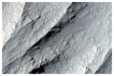 Possible Phyllosilicate Deposit in Tithonium Chasma