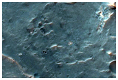 Megabreccia on Crater Floor in Hesperia Planum