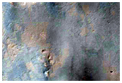 Dark Dunes in Impact Crater