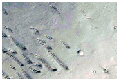Crater Superimposed on Larger Crater