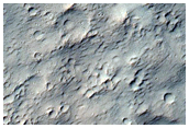 Very Recent Small Crater in Dejnev Crater