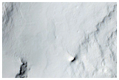 Crater materiarum stratarum