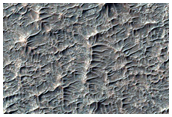 Campi septentrionales spectantibus ex cratere Huygens