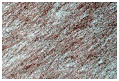 Exposure of North Polar Layered Deposits