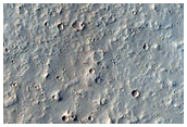 Circular Feature in Tharsis Region