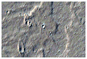 Flows along West Edge of the Lycus Sulci