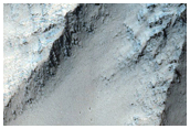 Fluvial Erosion and Resistant Layering along Canyon Wall