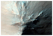 Hematite and Mantle Units in Capri Chasma