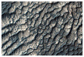 Survey Layering and Faulting in Layered Deposits in Melas Chasma