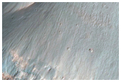 Potential Landing Site in Eos Mensa Crater
