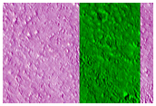Sample Secondary Craters East of Fresh 6-Kilometer Diameter Crater