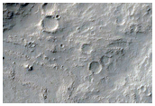 Terraces Cut into Crater Ejecta Deposit