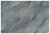 Crater Wall Near Solis Planum