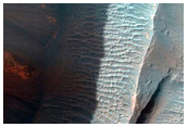 Survey Layering and Faulting in Layered Deposits in Melas Chasma