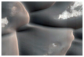 North Polar Gypsum Dune Changes
