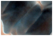 North Polar Gypsum Dune Changes