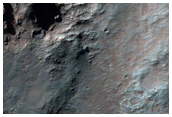 Central Pits of Large Impact Crater
