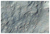 Alluvial Fans in Crater