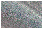 Impact Crater on North Polar Layered Deposits