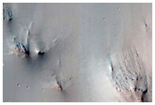 Small Scale Features in Mid-Southern Latitude Craters