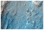 Gullies in Crater North of Iani Chaos