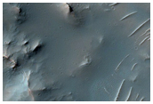 Central Structure of a Large Crater