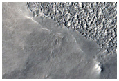 Sedimentary Deposit on Crater Floor