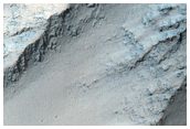 Fluvial Erosion and Resistant Layering along Canyon Wall