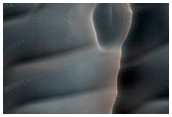 North Polar Gypsum Dunes