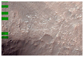 Layered Material on Crater Floor