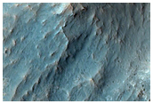 Central Peak of Ottum Crater