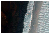 Survey Layering and Faulting in Layered Deposits in Melas Chasma