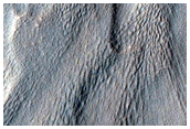 Mid-Latitude Crater