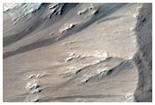 Sample of Aureole Material East of Olympus Mons