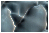 North Polar Gypsum Dunes