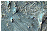 Melas Chasma and Floor Contact